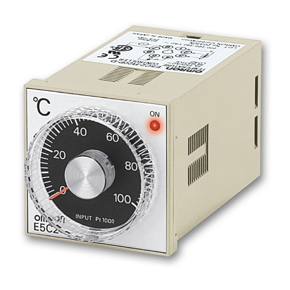 OMRON - OMRE5C2R20JA-378351 TERMOREGOLA- 48X48MM.ANAL.J 0-300 C.OCTA