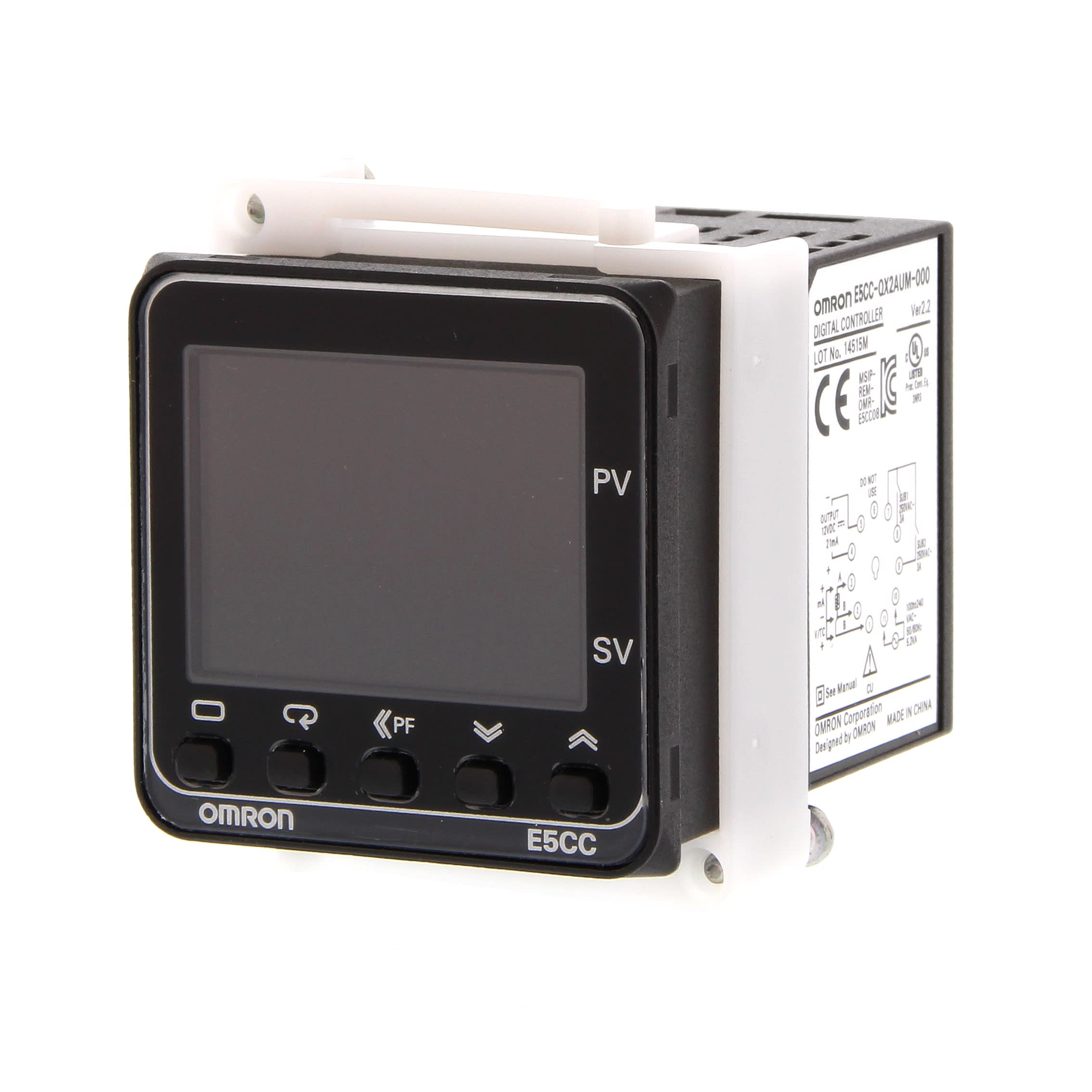 OMRON - OMRE5CCRW2AUM000 termoregola-48x48mm.Multingresso.Rele.2Al