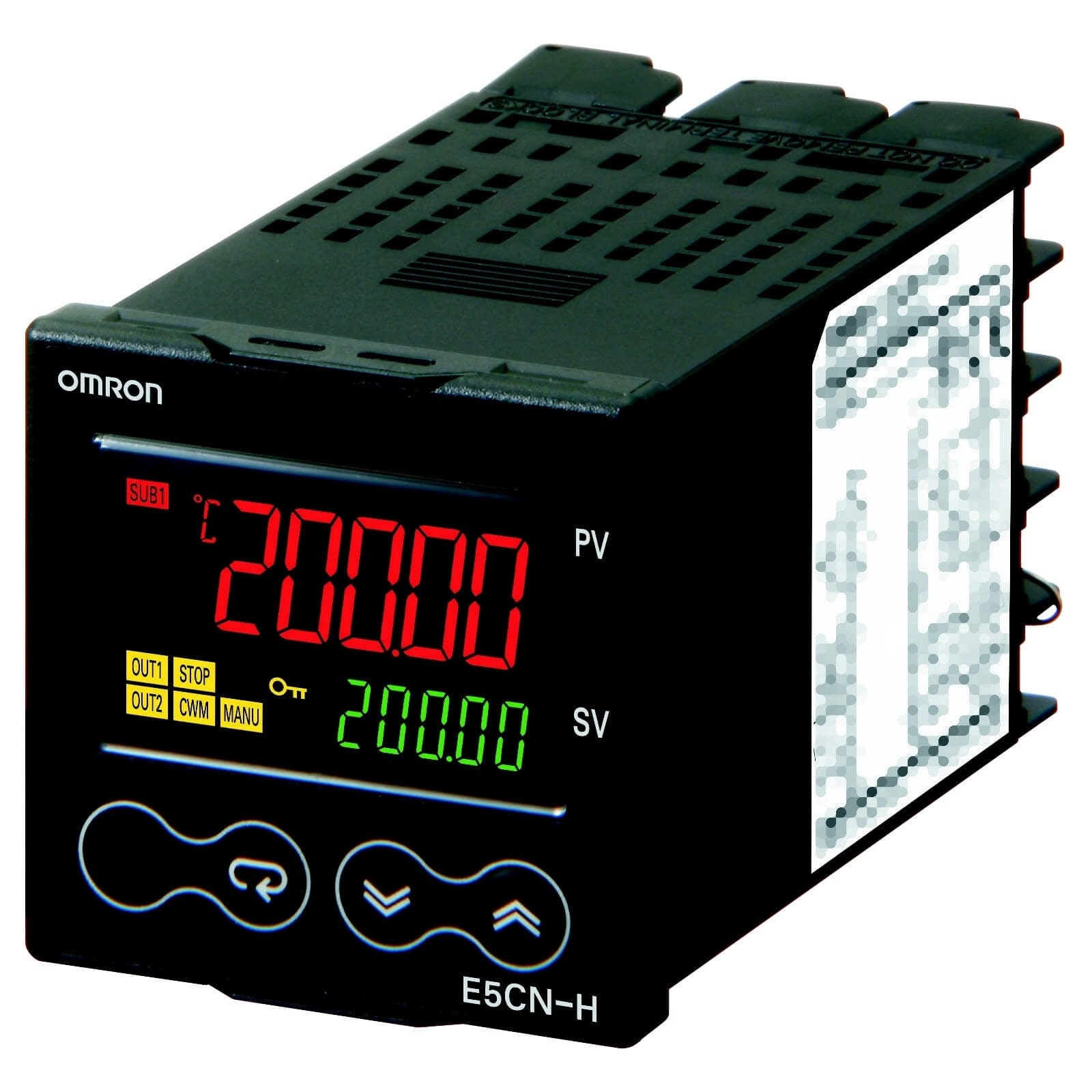 OMRON - OMRE5CNHQ2M5-246793 TERMOREGOLA- 48X48MM. 2 DISPLAY 5 CIFRE.