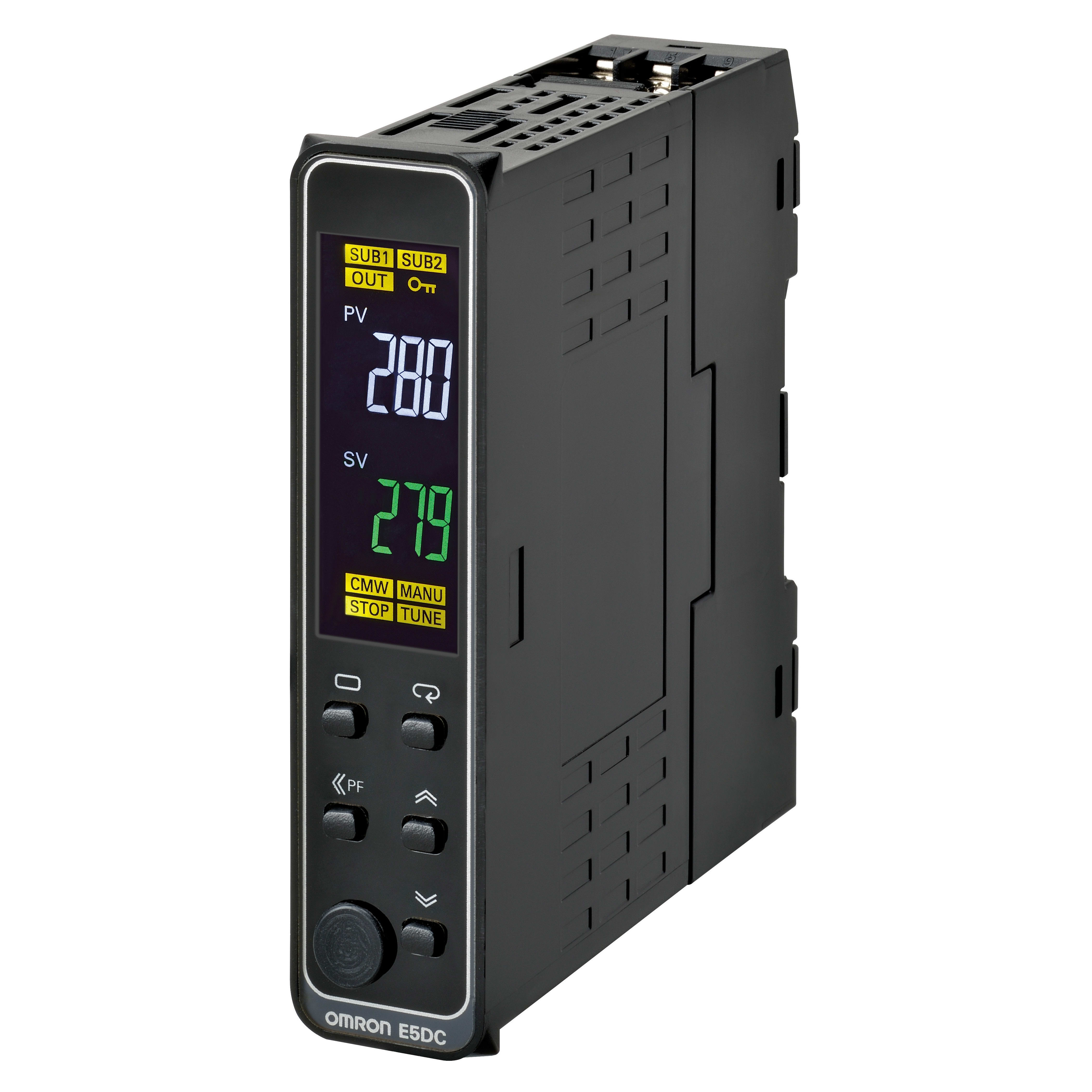 OMRON - OMRE5DCCX2DSM015 TERMOREGOLA- GUIDA DIN.INGR.UNIV.USCITAA