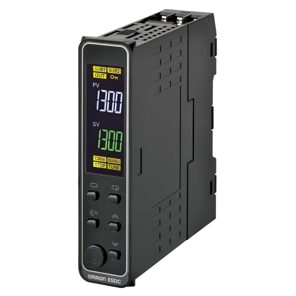 OMRON - OMRE5DCQX0DSM015 TERMOREGOLA-GUIDA DIN.INGR.UNIV.USCITALO