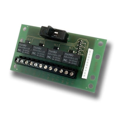 IESS SRL - EAAETRREL4 SCHEDA 4 USCITE REL SCAMBIO PULITO 3AA2