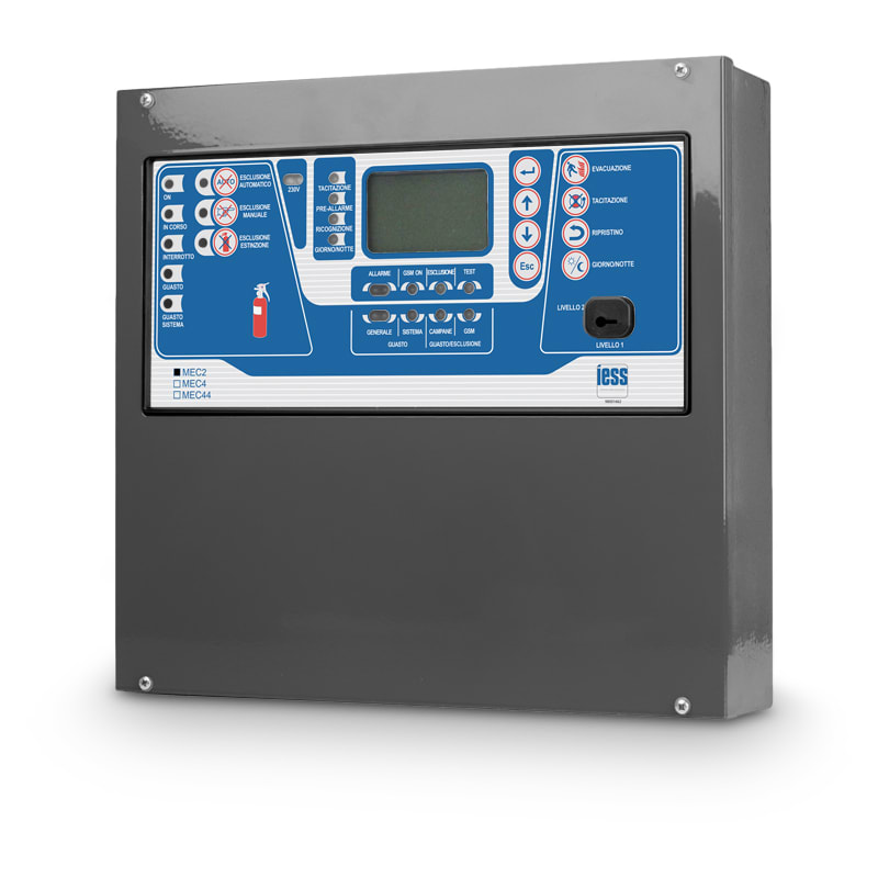 IESS SRL - EAAMEC4 CENTRALE ANTINCENDIO CONVENZIONALE 4 ZON