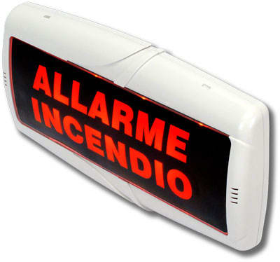 IESS SRL - EAASOL50 TARGA OTTICO-ACUSTICA MONOFACCIALE 24V