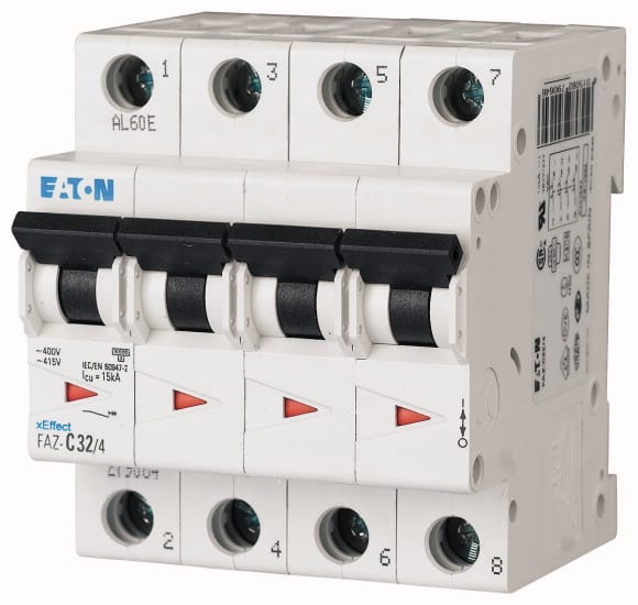 EATON - EAO115376 FAZ-D50/4 INT. MT 10KA 4P D 50A