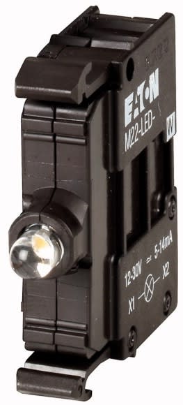EATON - EAO216558 M22-LED-R LED 12-30 V AC/DC ROSSO FRONT.