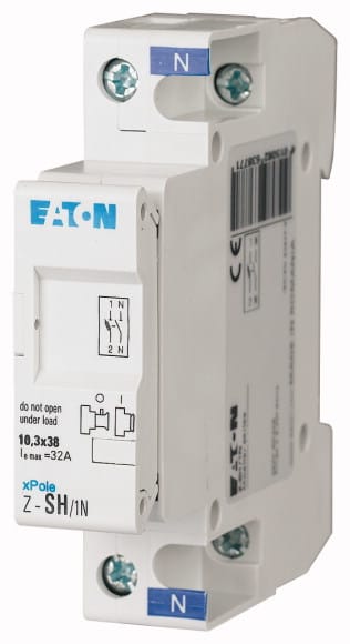 EATON - EAO263877 Z-SH/1N PORTAFUSIBILE SEZ. 10,3X38 1P+N