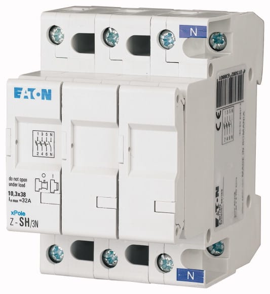 EATON - EAO263880 Z-SH/3N PORTAFUSIBILE SEZ. 10,3X38 3P+N