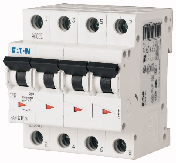 EATON - EAO279114 FAZ-Z10/4 INT. MT 15KA 4P Z 10A