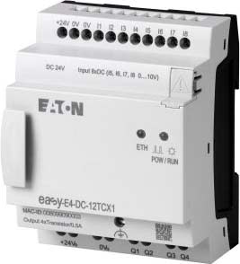 EATON - EAO197214 EASY-E4-DC-12TCX1 PLC 24VDC 8I 4UT