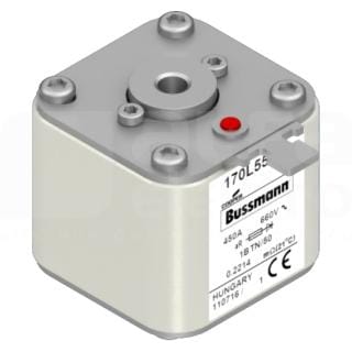 EATON - EAO170L5551 170L5551 FUSE 450A 660V 1BTN/50 AR