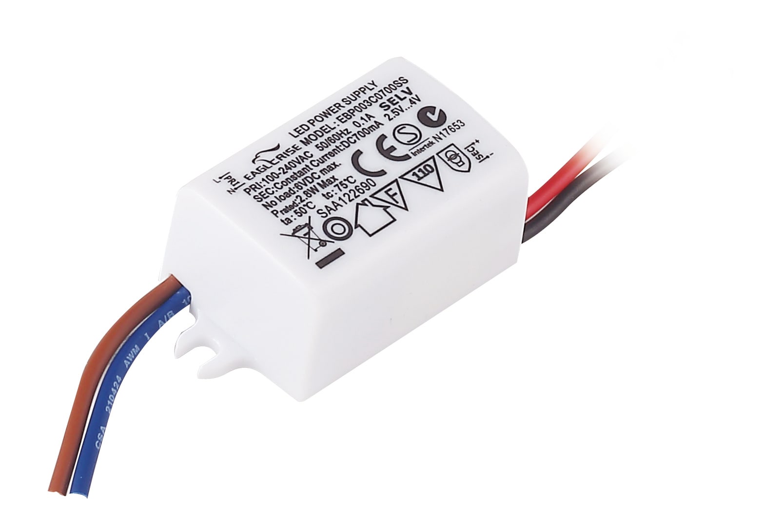 DIGIMAX SRL - DIXEBP003C0500SS DRIVER CORRENTE COSTANTE 500MA 3W