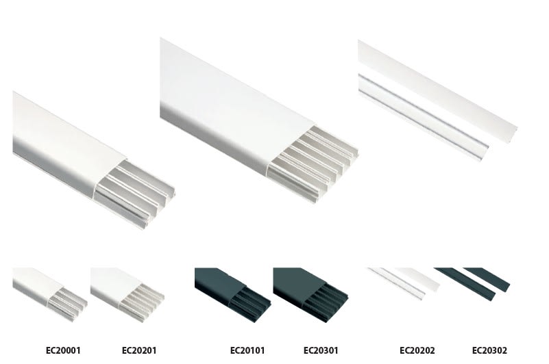 ELETTROCANALI SRL - ETNEC20101 CANALE BATTISCOPA E CORNICE 70X20 ARDESI