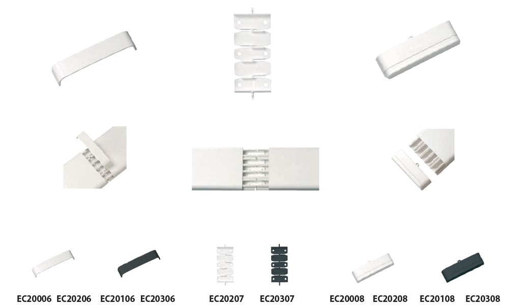 ELETTROCANALI SRL - ETNEC20207 GIUNTO LINEARE PER BASE BIANCO