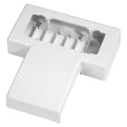 ELETTROCANALI - ETNEC20216 SCATOLA TORRETTA 100-130X28 BIANCO 6 MOD