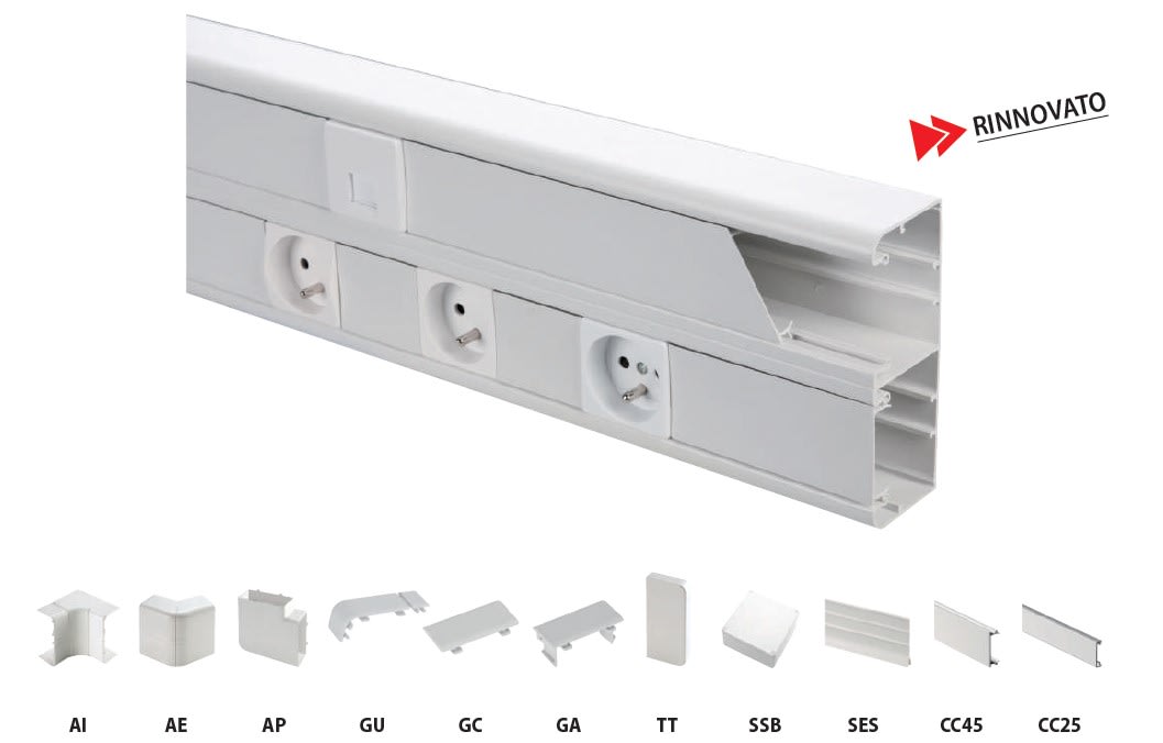 ELETTROCANALI SRL - ETNECSESB SEPARATORE PER CANALE BIANCO