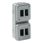 ELETTROCANALI SRL - ETNEC300A4V CONTENITORE PARETE IP40 4 POSTI V. GWSMA