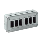 ELETTROCANALI - ETNEC300A6 CONTENITORE PARETE IP40 6 POSTI GWS-MAGI