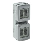 ELETTROCANALI - ETNEC310A4V CONTENITORE PARETE IP55 4 POSTI V. GWSMA