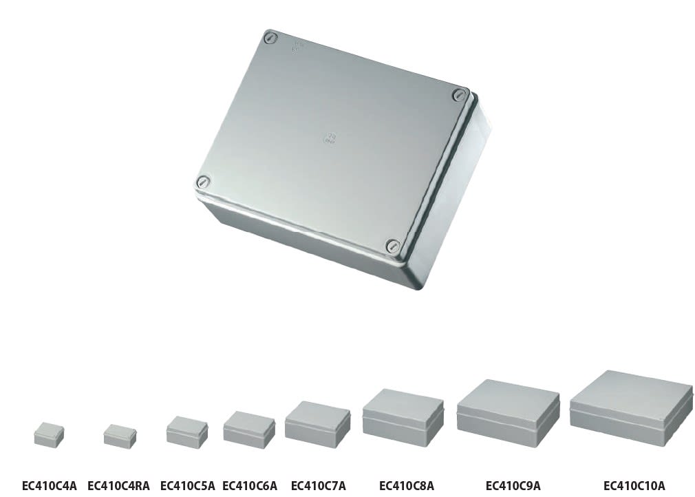 ELETTROCANALI SRL - ETNEC410C9A CASSETTA IP56 P. LISCE AUTOEST. 380X300X