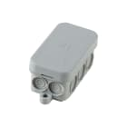 ELETTROCANALI - ETNEC411C1 CASSETTA PASSACAVI SFONDABILI IP55 71X33