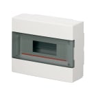 ELETTROCANALI - ETNEC60012B CENTR.PARETE IP40 PORTELLA TRASP.12MODUL
