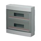 ELETTROCANALI - ETNEC60036 CENTR.PARETE IP40 PORTELLA TRASP.36 MODU