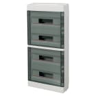 ELETTROCANALI - ETNEC60072B CENTR.PARETE IP40 PORTELLA TRASP.72MODUL