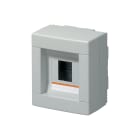ELETTROCANALI - ETNEC61004 CENTR.PARETE IP40 SENZA PORT. 4 MODULI