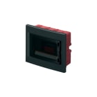 ELETTROCANALI - ETNEC63008N CENTRALINO INCASSO NERO PORTELLO FUM 8