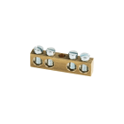 ELETTROCANALI SRL - ETNEC680M1 MORSETTIERA IN OTTONE A 4 FORI