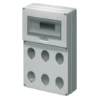 ELETTROCANALI SRL - ETNEC69015 Quadro per 6 prese 12 mod. preforato