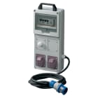 ELETTROCANALI - ETNEC6902306 QUADRO ASC 2 PR. IP44 2P 24V 150VA CREP.