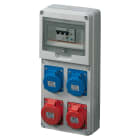 ELETTROCANALI - ETNEC6902321 QUADRO DBO 4 PR. IP44 2X2P+T -3P+T -3P+N