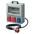 ELETTROCANALI - ETNEC6902402 QUADRO ASC 3 PR.O. IP44 2P+T -3P+T -3P+N