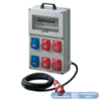 ELETTROCANALI SRL - ETNEC6902513 Quadro ASC 6 prese IP65 6x2P+T