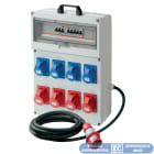 ELETTROCANALI SRL - ETNEC6902601 QUADRO ASC 8 PRESE IP44 4X2P-4X3P