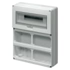 ELETTROCANALI - ETNEC69036 QUADRO 19 MOD. FLANGIATO 4 PRESE IOCBF