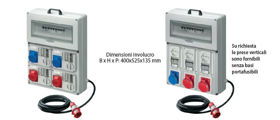 ELETTROCANALI SRL - ETNEC6904600 QUADRO ASC 3 IVCBF IP44 16/32A