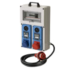ELETTROCANALI - ETNEC6904503 QUADRO ASC 2 IVCBF 2P+T-3P+T 16A IP44