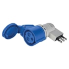 ELETTROCANALI SRL - ETNEC690513 ADATTATORE PETTINE A INDUSTRIALE 16A 2P+