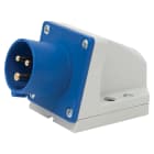 ELETTROCANALI - ETNEC690701 SPINA BASE INCLINATA IP44 220V 2P+T 16A