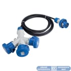 ELETTROCANALI - ETNEC690714-30 MOLTIPLICATORE 3+SPINA IP67 220V2P+T16A3