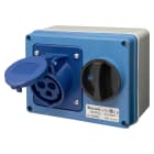 ELETTROCANALI SRL - ETNEC690901 PRESA IOSBF CON FONDO IP44 220V 2P+T 16A