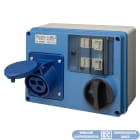 ELETTROCANALI - ETNEC690961F PRESA IOCBF CON FONDO IP44 380V 3P+T 32A