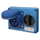 ELETTROCANALI - ETNEC69091 PRESA IOSBF SENZA FONDO IP65 220V 2P+T 1