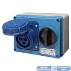 ELETTROCANALI - ETNEC690971 PRESA IOSBF CON FONDO IP65 380V 3P+T 32A