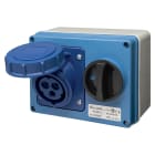 ELETTROCANALI - ETNEC690911 PRESA IOSBF CON FONDO IP65 220V 2P+T 16A