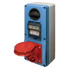 ELETTROCANALI - ETNEC6909641F PRESA IVCBF CON FONDO IP44 380V 3P+T 32A