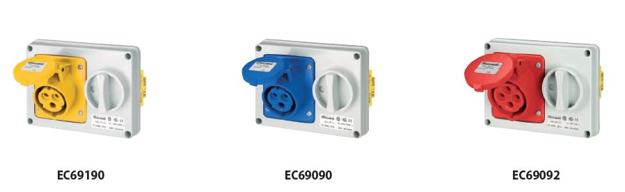 ELETTROCANALI SRL - ETNEC69090 PRESA IOSBF SENZA FONDO IP44 220V 2P+T 1